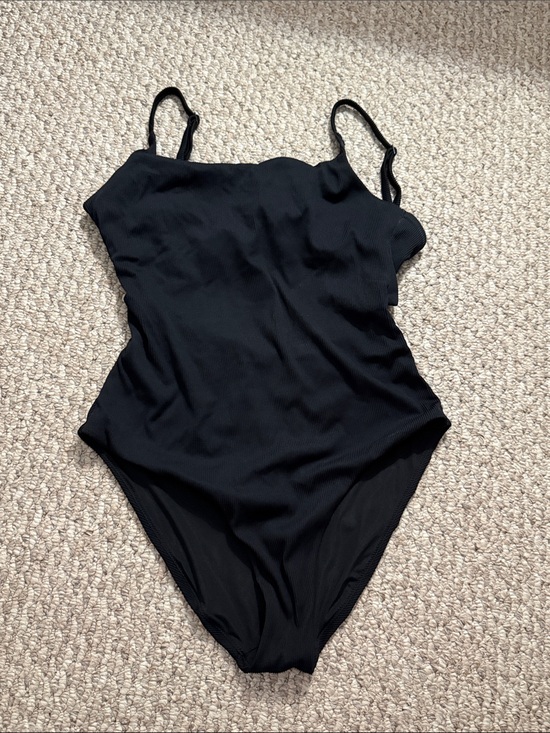 aerie Other - Aerie black ribbed one piece swimsuit